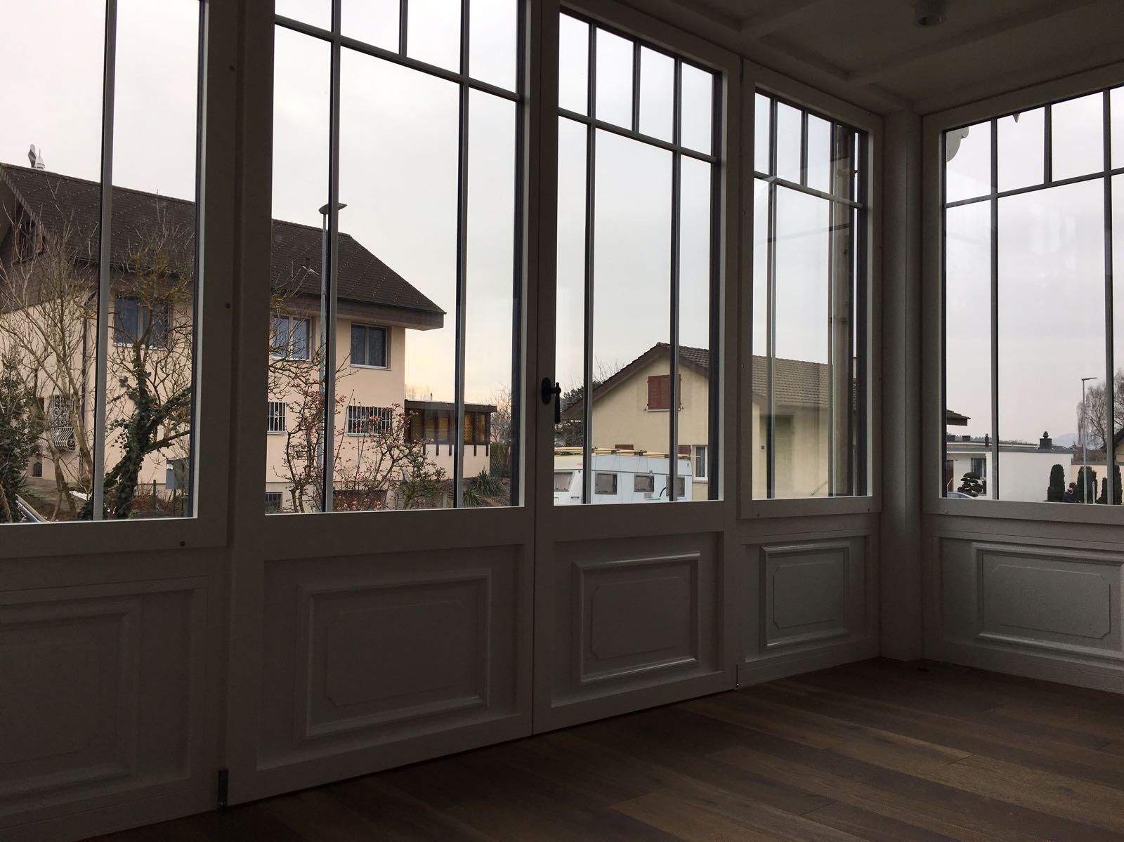 Von der Siegenthaler AG installiertes Fenster an einem Wohnhaus